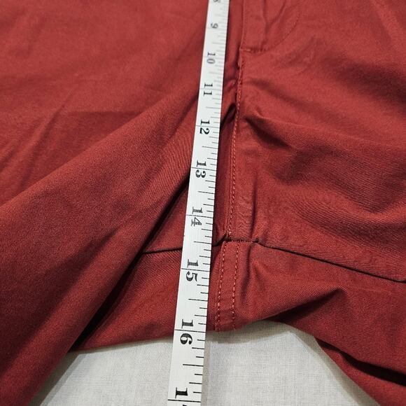 Dockers Shorts Men's Ultimate Short Dark Orange Size 52 - Picture 6 of 7